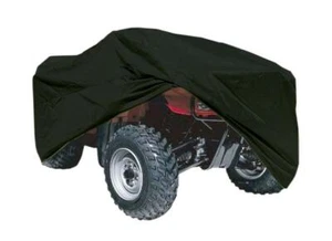 300 Denier Black ATV Storage Cover fits Hyosung TE450S 2008 2009 - Picture 1 of 3