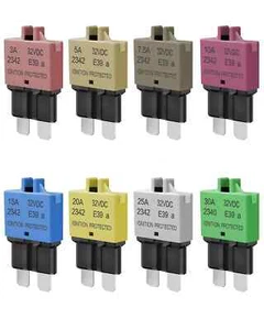 Automotive Low Profile ATC ATO Fuse Car Resettable 3A 5A 7.5A 10A 15A 20A 25A 30 - Picture 1 of 4