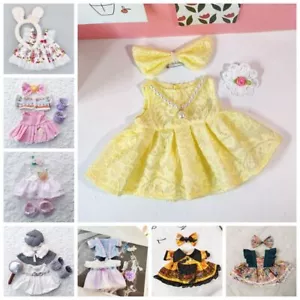 Dress 30cm Cotton Doll's Clothes Doll's Clothes  Kids Girls Toys - Picture 1 of 35