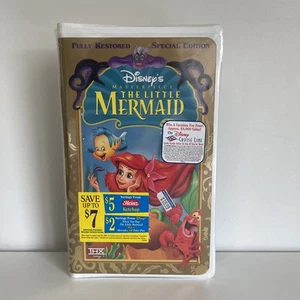 Disney’s Masterpiece The Little Mermaid VHS (Fully Restored Special Edition) New - Picture 1 of 4