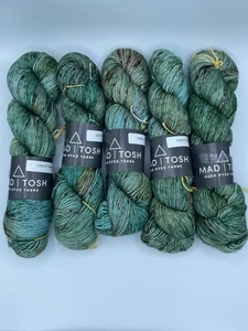 5 skeins Madelinetosh Tosh DK singles yarn, colorway "Lost In Trees" - Picture 1 of 2