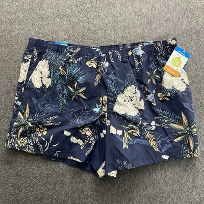 Pantalones Cortos Columbia Para Mujer Talla 2XL Azul Marino Estampado Floral Sandy River NUEVOS NUEVOS CON ETIQUETAS Foto 1 de 4