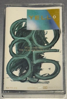 YELLO - 1980-1975 THE NEW MIX IN ONE GO  (GERMANY ORANGE CASSETTE ALBUM) - Image 1 of 3