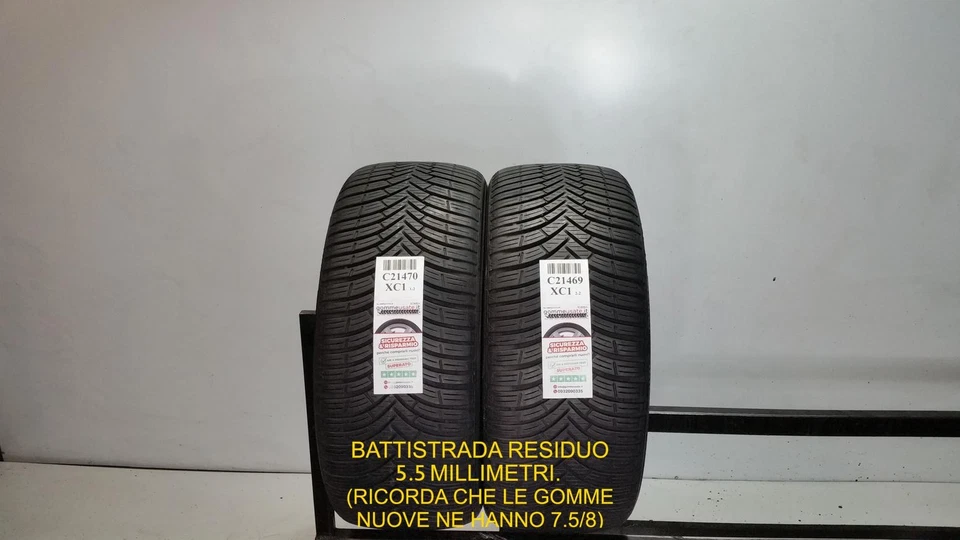 GOMME USATE  4 STAGIONI 235/45R17 97V KLEBER QUADRAXER 2 M+S  PNEUMATICI  C21470 - Bild 1 von 1