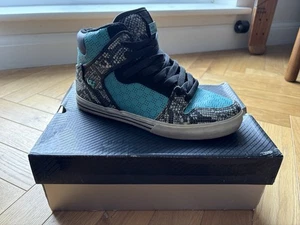 Supra Vaider Tiffany Snakeskin Trainers UK Size 7 - Picture 1 of 13