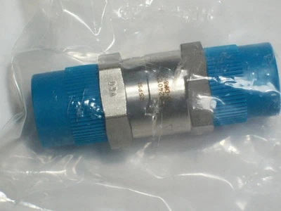 1- Válvula de retención Swagelok Poppet 6000 psi de acero inoxidable, tubo de 1/2", SS-CHM8-25 Foto 1 de 4