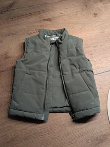 Steiff Weste Dunkelgrün Ärmellos Gr. 80 9-12 Monate Baby - Bild 1 von 7