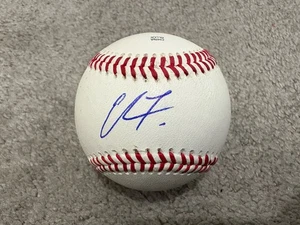 NEW YORK NYY YANKEES ELMER RODRIGUEZ-CRUZ SIGNED AUTOGRAPHED BALL BASEBALL COA - Picture 1 of 3