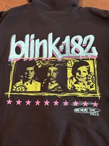 2024 Blink 182 Tour Zip Up Hoodie One More Time Concert North America XL Punk - Picture 1 of 6