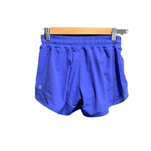 Pantalones Cortos Lululemon Azul Lo último II Para Mujer Ropa Activa Talla 2 Alto Largo - Imagen 1 de 4