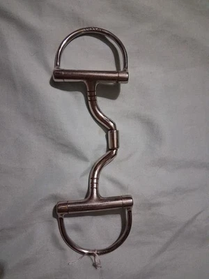 Mylars Toklat Comfort Port  1" Ported Snaffle Bit w/ Roller & Copper Inlaid Bars - Image 1 of 4