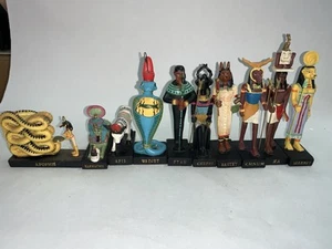 A Great Lot Of 10 Hachette Gods Of Ancient Egypt Figures/Statues VGC - Picture 1 of 12