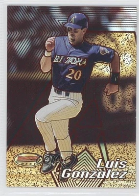 2002 Bowman's Best Red /200 Luis Gonzalez #85 - Image 1 of 2