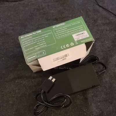 For Microsoft Xbox One Console AC Adapter Brick Charger Power Supply Cord - Image 1 of 3
