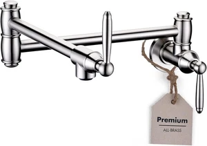 Nuevo en caja Relleno de olla de acero inoxidable 25,6" brazo oscilante 1 agujero sobre estufa resistente al calor - Imagen 1 de 10