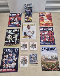 Atlanta Braves Ronald Acuna Beaded Necklace SGA+SGA Topps Cards And Programs - Picture 1 of 10