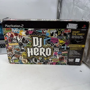 White DJ Hero Wireless Turntable Controller for PS2 & PS3 (NO Dongle) - Picture 1 of 6