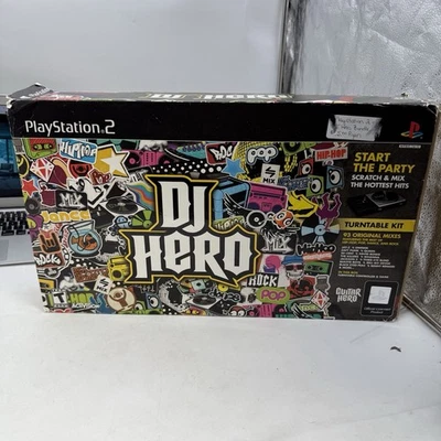 White DJ Hero Wireless Turntable Controller for PS2 & PS3 (NO Dongle) - Image 1 of 4