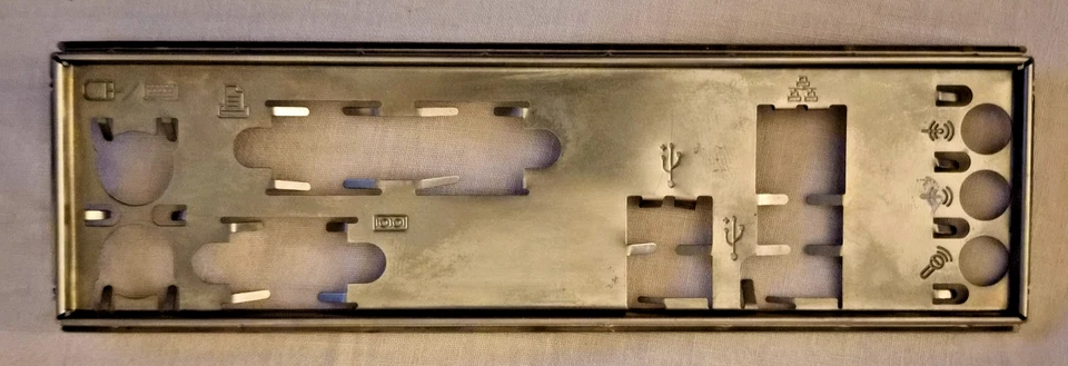 ASUS P5KPL SE Maschierina Shield Posteriore Backplate Scheda madre motherboard - Immagine 1 di 1