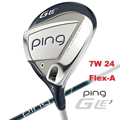 New Women's Ping Gle3 7W 24 Fairway Wood RH / ULT 250J(A) Golf JP - Image 1 of 4