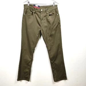 JACHS New York - Herren olivgrün Straight Fit 5-Pocket Hose 34x30 - kleiner Fehler - Bild 1 von 6