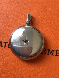 Antik Silber 800 Biedermeier Anhänger Medaillon - Bild 1 von 4