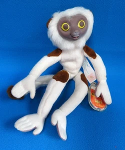 ALADAR SURI lemur beanie MOVIE DINOSAUR STAR BEAN SOFT TOY DISNEY MATTEL VINTAGE - Picture 1 of 7