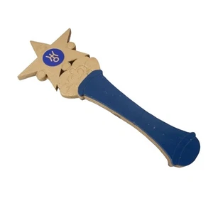 Anime Magical Girl Uranus Blue Transformation Wand | Wooden Cosplay Prop - Picture 1 of 1