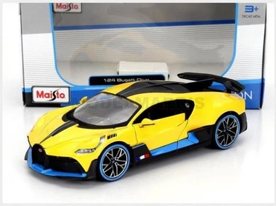 Maisto 31526Y Bugatti - Divo 2018 - Yellow - 1/24 - Image 1 of 2