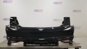 23 CADILLAC CT5 V BLACKWING COMPLETE REAR BUMPER ASSEMBLY BLACK - Picture 1 of 12