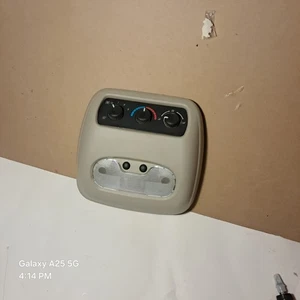 🔥 1999-2006 GMC Yukon Denali Driver Rear Overhead Console W/ Climate Control - Picture 1 of 7