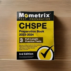 CHSPE Prep Book 2023-2024 by Mometrix 3rd Ed Study Guide + Practice Tests - Picture 1 of 2