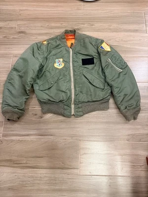 ALPHA Industries Vietnam era L2B Flying Man Light Zone vintage jacket 70 SAC med - Image 1 of 4