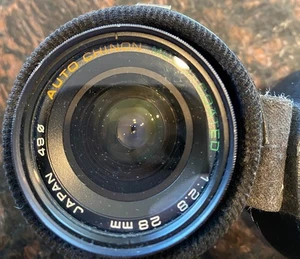 Auto Chinon 28mm f/2.8 Multi-Coated Wide-Angle Lens Pentax PK Mount w/ Case Caps - Bild 1 von 12
