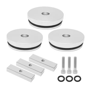 3 STCK. Billet Aluminium Gefrierstopfen-Kit Ersatz für Cummins Dodge Turbo Dies... - Bild 1 von 4