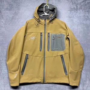 Chaqueta Sitka Kimber Para Hombre Grande Marrón Elastizada Forrada con Gofres Bolsillos Cremallera Completa - Imagen 1 de 16