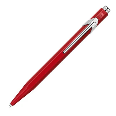 Caran d&apos;Ache 849 Swiss Made Metal Ballpoint Pen, Red - Image 1 of 2