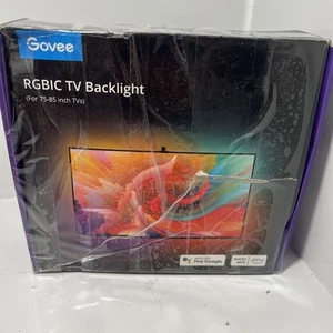 Govee RGBIC TV Backlight for 75-85 Inch TVs - Picture 1 of 7