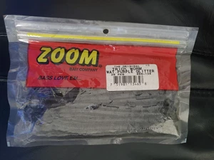 Water Purple Glitter Trick Worms 006-138 Zoom Bait Company 20 Ct - Picture 1 of 1
