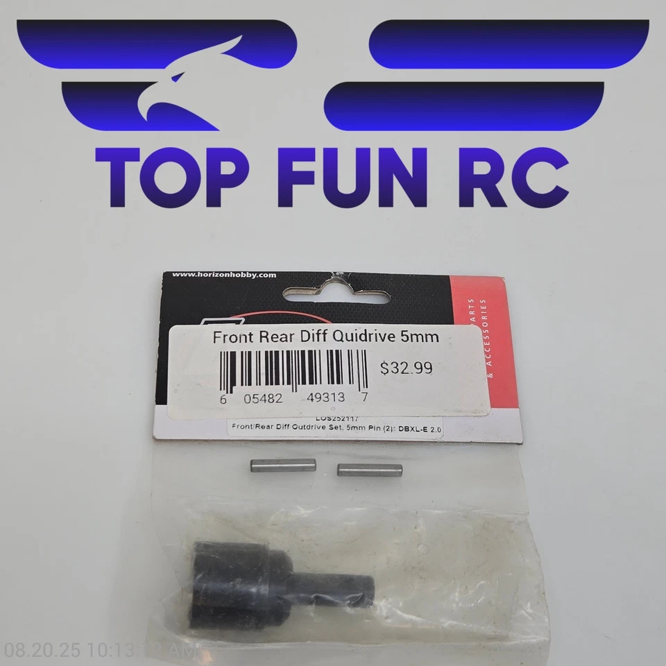 Losi LOS252117 Front/Rear Differential Outdrive Set, 5mm Pin (2) For DBXL-E 2.0 - Image 1 of 1
