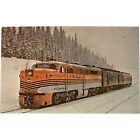 Vintage Postcard, locomotive train, Rio Grande 6013