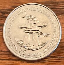 1992 NWT Canada 25 cents quarter **75% combined shipping discount**