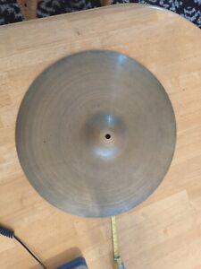 Zildjian Avedis 18" Vintage Cymbal Ride Large Stamp 57 58 59 1564g Late 50s 