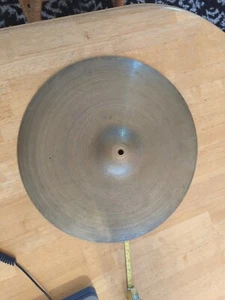 Zildjian Avedis 18" Vintage Cymbal Ride Large Stamp 57 58 59 1564g Late 50s - Picture 1 of 5