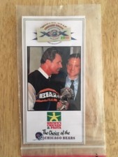 Chicago Bears 1995 Brown's Chicken 10th Anniversery Superbowl XX NFL pin (Ditka)