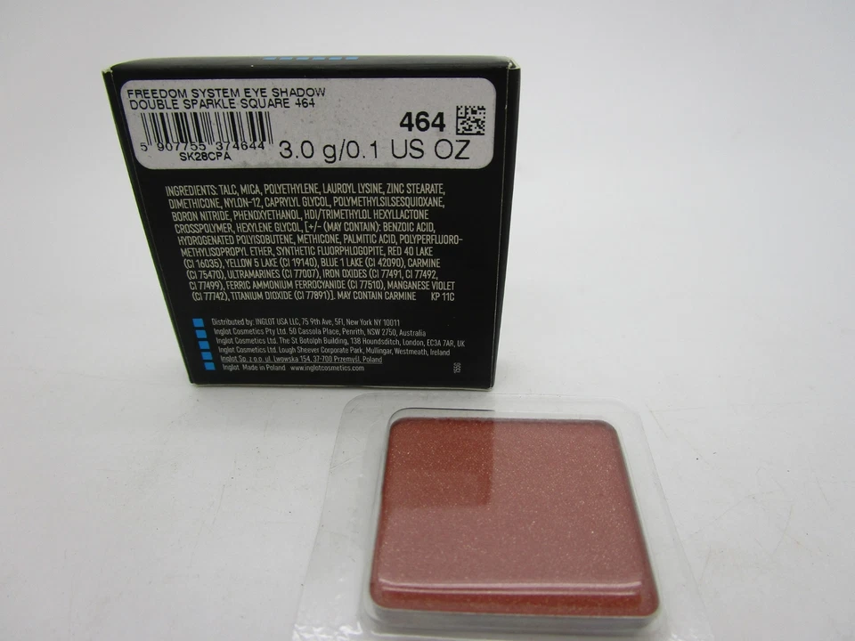 Тень: 464 INGLOT Freedom System тени для век двойной блеск квадратный - Изображение 1 из 1