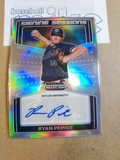 2022 Prizm Draft Picks Baseball Signing Sessions Ryan Pepiot Auto #SS-RP Dodgers