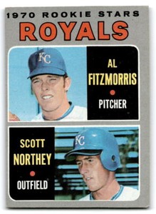 1970  Topps #241 Royals 1970 Rookie Stars - Al Fitzmorris / Scott Northey