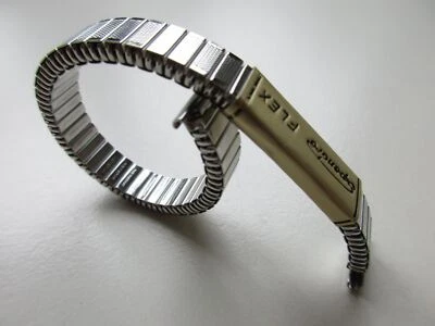 Expandro N.O.S. Bracciale orologio S/S flex 12 mm prodotto in Germania anni 60 - Immagine 1 di 4