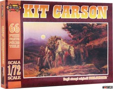 KIT CARSON Italeri Atlantic ATL 011 1/72 Model Kit Figurini Storici New